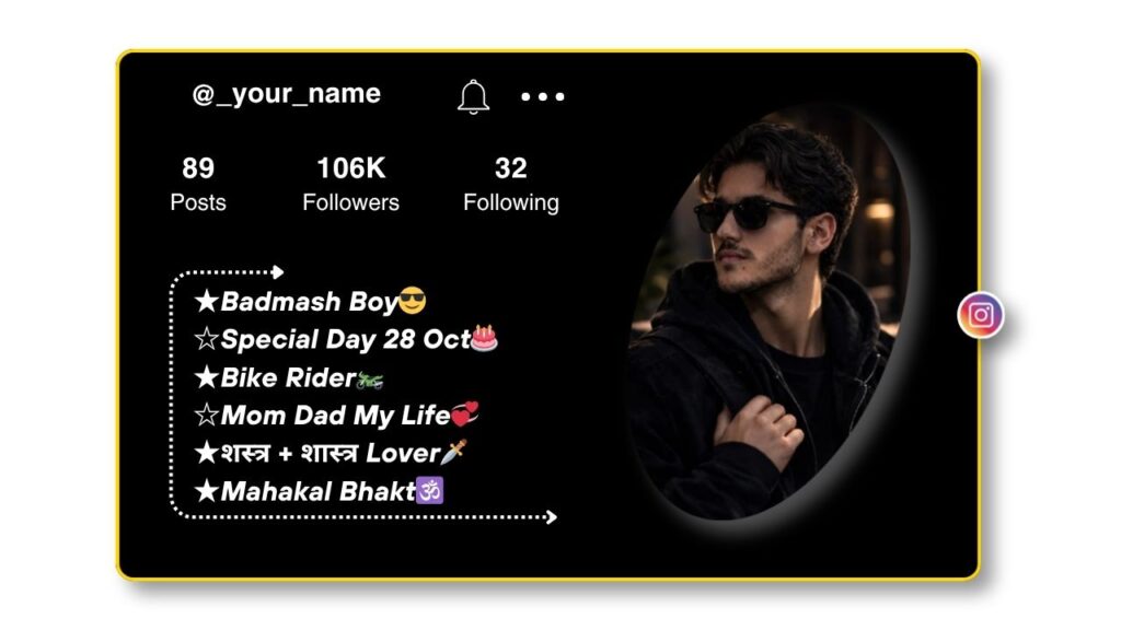 Instagram Bio in Hindi