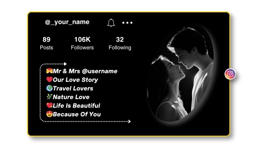 Love Bio for Instagram