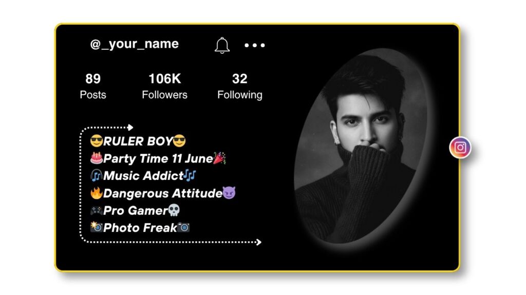 Badmashi Bio for Instagram