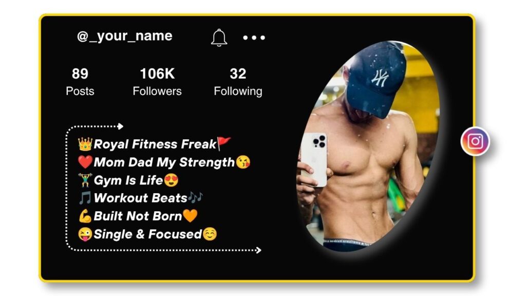 Best Gym Bio for Instagram