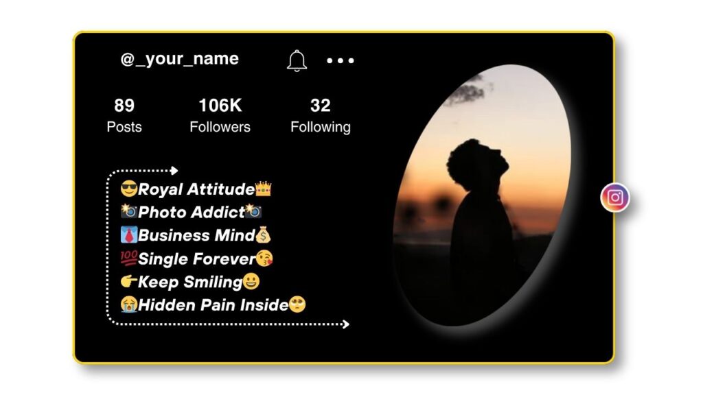 Sad Bio for Instagram