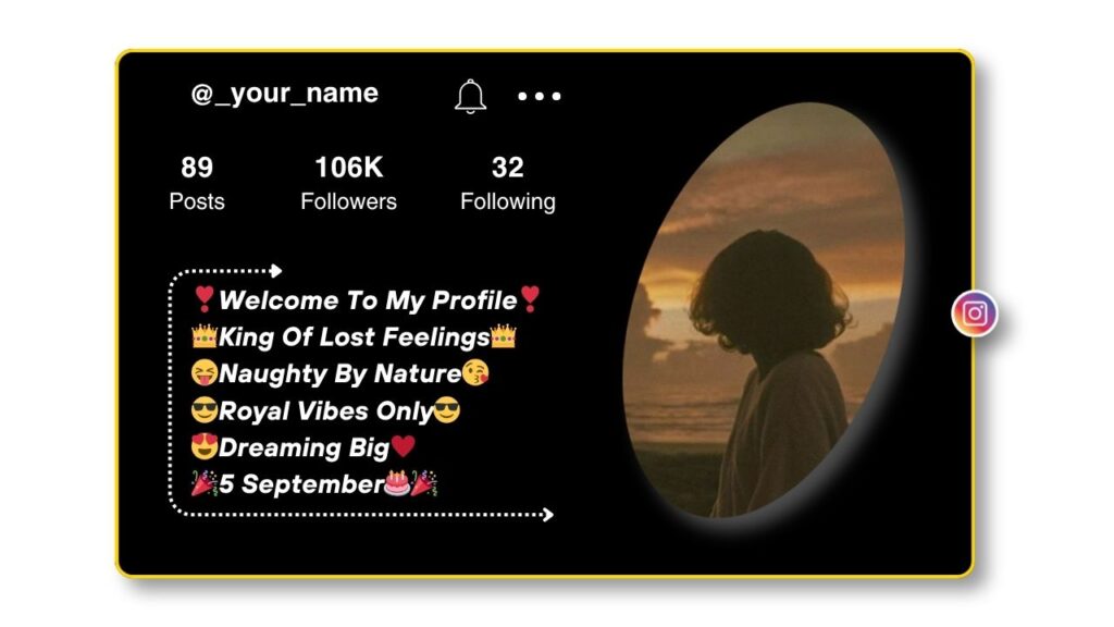 Emotional Bio for Instagram