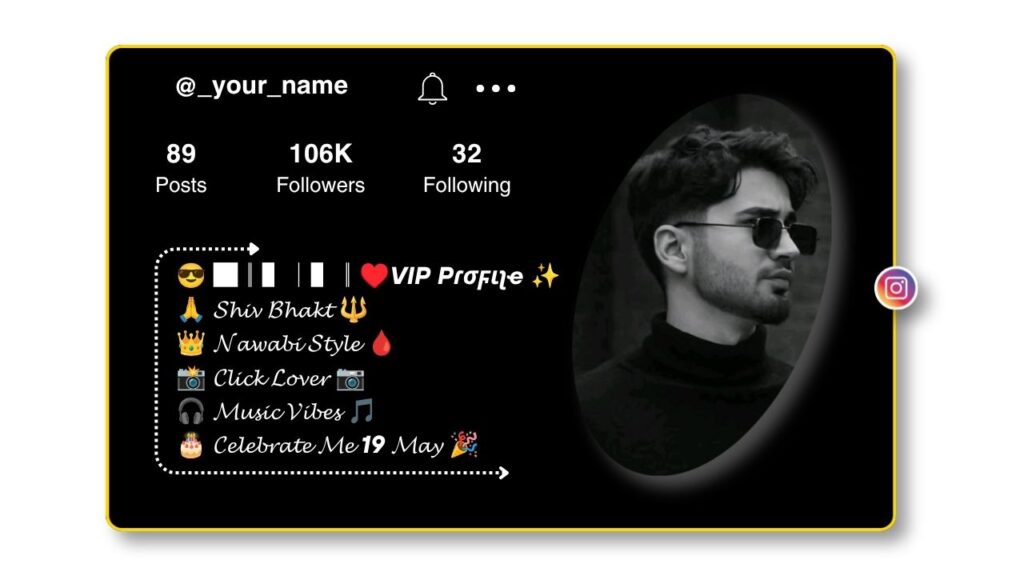 VIP Bio for Instagram